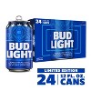 Bud Light American Lager Beer - 24pk/12 fl oz Cans - 3 of 4