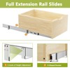 SEVOBAL Utility Storage Drawers Slide Out Cabinet Organizer with Soft Close Rails for Kitchen Pantry Use, Wood, 21"*16.5"*8" - 2 of 4
