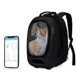 Instachew App Enabled Trekpod Smart Cat and Dog Carrier - Black