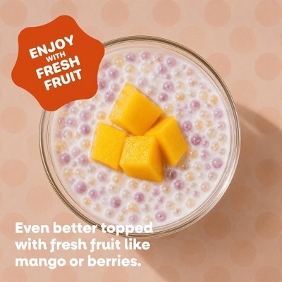 YULU Instant Sago Tapioca Pearl and Coconut Dessert Kit - 14.1oz/2ct