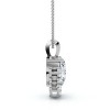Pompeii3 Certified 3.25Ct Diamond Pendant 14k Gold 18" Women's Necklace Lab Created FG/VS - 2 of 4