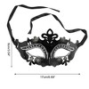 Unique Bargains Electroplated Half-face Party Mask 1 Pc - 2 of 4