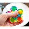 Toynk Pop Fidget Toy Spinner 5-button Rainbow Bubble Popping Game : Target