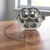 Unique Bargains Tea Infuser Tea Egg Design Infuser Traditional Style Hand Wash Stainless Steel Silver Tone 1Pcs - 2 of 4