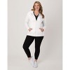 Hanes Women's Slub Jersey Full Zip Hoodie - 4 of 4
