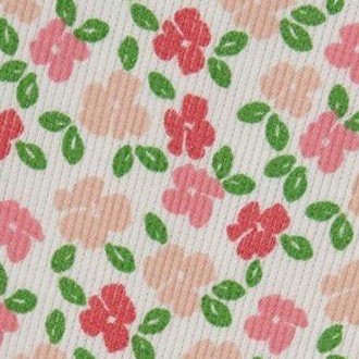small flowers on white background