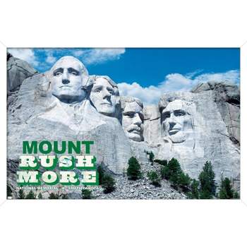 Trends International Mount Rushmore Framed Wall Poster Prints