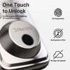 ZACHVO Fingerprint Door Lock Keyless Deadbolt, Electric Door Locks with Keypads and Emergency Charging Port, Satin Nickel - 2 of 4
