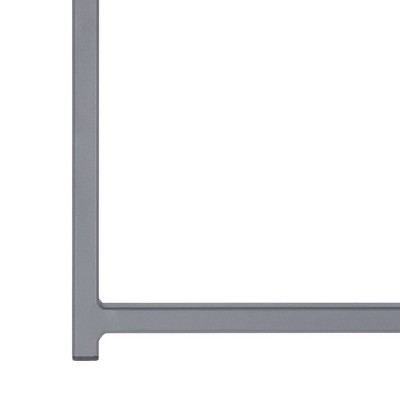 Grey Adjustable Foldaway Outdoor Sling Chairs, Set of 2