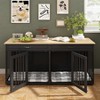 Famapy Dog Crate 72.4" Furniture Style Design Dog Crate with Drawers and Dividers - 3 of 4