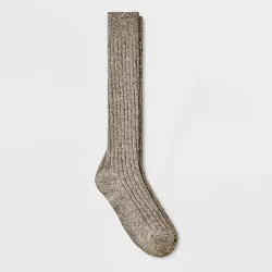 Women's Wide Ribbed Super Soft Knee High Boot Socks - Universal Thread™ 4-10