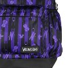 Wednesday Addams Backpack Nevermore Academy Dress And Cello All-Over Tossed Print School Travel Tote Book Bag - 3 of 4