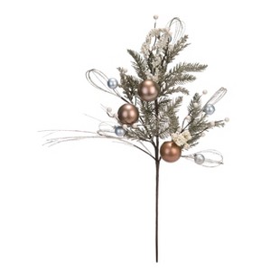 Transpac Foam 28 in. Multicolor Christmas Holiday Metallic Spray - 1 of 2