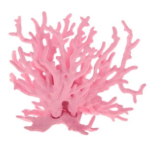 Unique Bargains Coral Reef Decor Mini Faux Coral Decor for Aquarium Decorations 6.3"x5.31" - 1 of 4