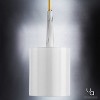 Urban Ambiance Luxury Cosmopolitan Pendant,  17"H x 8"W,  Palladian Gold Finish, UHP2633 - 3 of 4