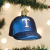 Old World Christmas Blown Glass Ornament for Christmas Tree, Texas Rangers Baseball Cap - 2 of 3