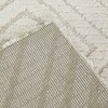 Balta Rugs 5'3"x7' Wilmott Geometric Carved Pattern Area Rug Cream - 3 of 4
