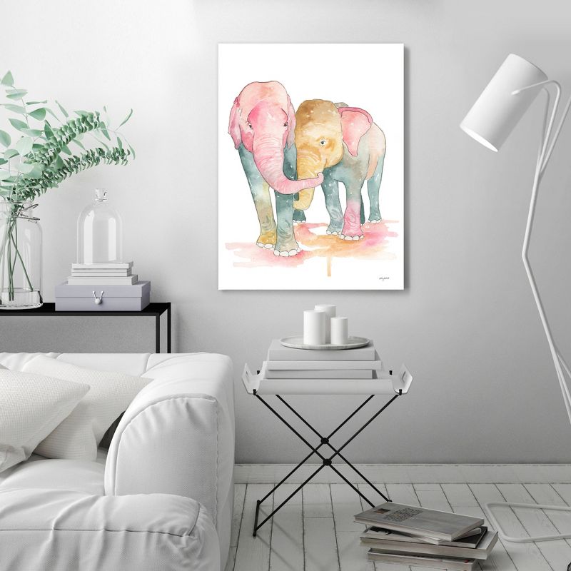 Americanflat Animals Wall Art Room Decor - Elephants by Kelsey McNatt, 2 of 7