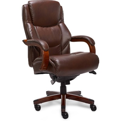 Chestnut Brown High Back Leather Executive Office Chair