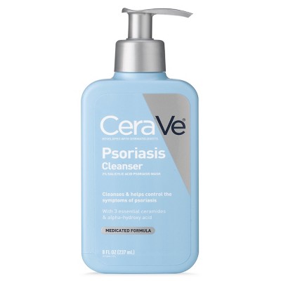 CeraVe Psoriasis Cleanser with Salicylic Acid Psoriasis Wash - 8oz