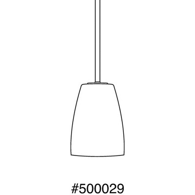 Elegant Antique Bronze Mini-Pendant with Etched Glass Shade