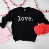 Simply Sage Market Women's Graphic Sweatshirt Love Typewriter - 3 of 3
