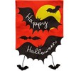 Briarwood Lane Burlap Garden Flag 12x18 For Outdoor Happy Halloween Bats For Halloween Garden Flag Flags For Outside - 3 of 4