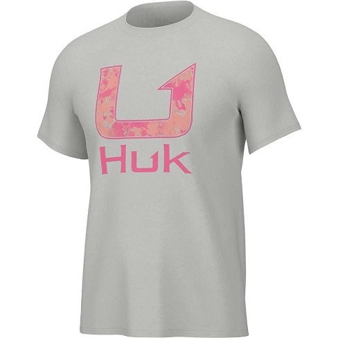Huk Men's Short Sleeve Fishing Performancet-shirt -fin Fill Tee