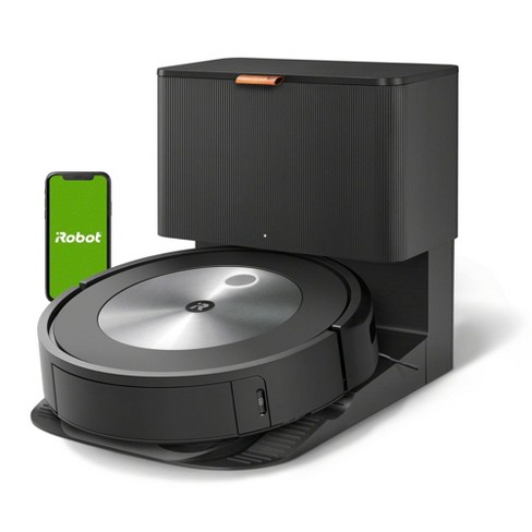 iRobot Roomba j7+ Wi-Fi Connected Self-Emptying Robot Vacuum with Obstacle Avoidance  - Black - 7550 - image 1 of 4