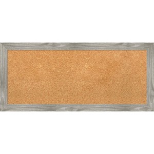 Amanti Art Dove Greywash Square Framed Corkboard, Natural Cork - 1 of 4