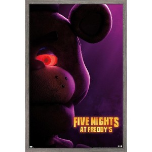 Trends International Five Nights at Freddy's Movie - Freddy One Sheet Framed Wall Poster Prints - 1 of 4