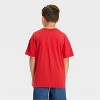 Boys' Captain Underpants Oversized Short Sleeve Graphic T-Shirt - Red - 3 of 4