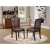East West Furniture,Modern Dining Chairs Set of 2 - 2 of 4