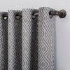 Scott Living Blackout Gresham Geometric Grommet Curtain Panel - 3 of 4