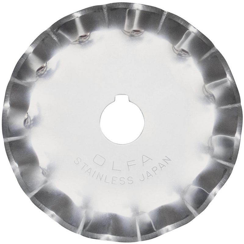 OLFA Decorative Edge Rotary Blade 45mm-Scallop, 2 of 5