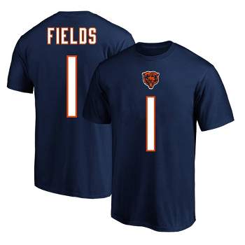 NFL Chicago Bears Men's Justin Fields Big & Tall Short Sleeve Cotton Core T-Shirt