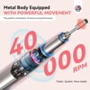 SAVILAND 40,000RPM Electric Nail Drill Kit: 13 Professional Bits for Manicure/Pedicure-Salon Pink - 2 of 4