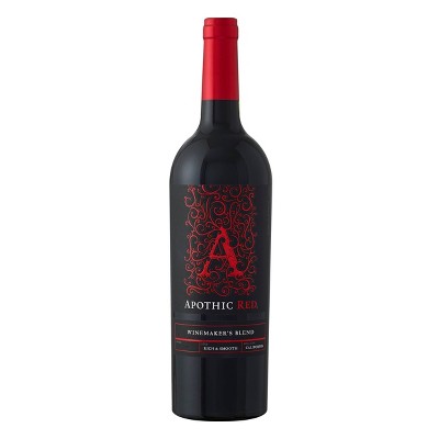 Apothic Red Blend Red Wine - 750ml Bottle