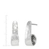 Silpada 'Revitalize' Sterling Silver J-Hoop Earrings - 4 of 4