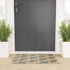 Jessica Molina Sleepy Armadillo Burnt Orange 30" x 20" Welcome Mat - Society6 - 2 of 3