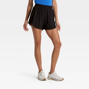 Women's Woven High-Rise Shorts 3" - All In Motion™ - 1 of 4