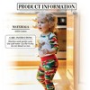 Pavilion Gift Company - Christmas Camo Reindeer - 6-12 Months 3/4 Sleeve Bodysuit - Leotards and Bodysuits - 2 of 4