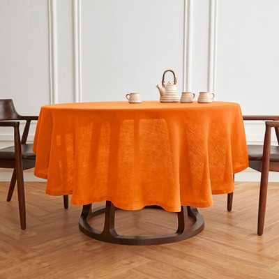 Solino Home Linen Round Tablecloth | Sonoma