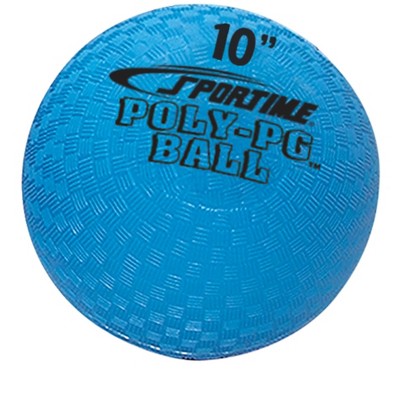 Sportime Poly PG Balls, 10 Inches, Each, Blue