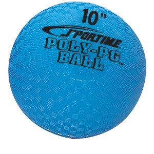 Sportime Poly PG Balls, 10 Inches, Each, Blue - 1 of 2