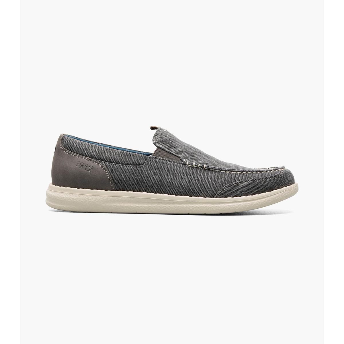 Nunn Bush BrewskiCanvas Men's Moc Toe Venetian Slip On - thumbnail 5