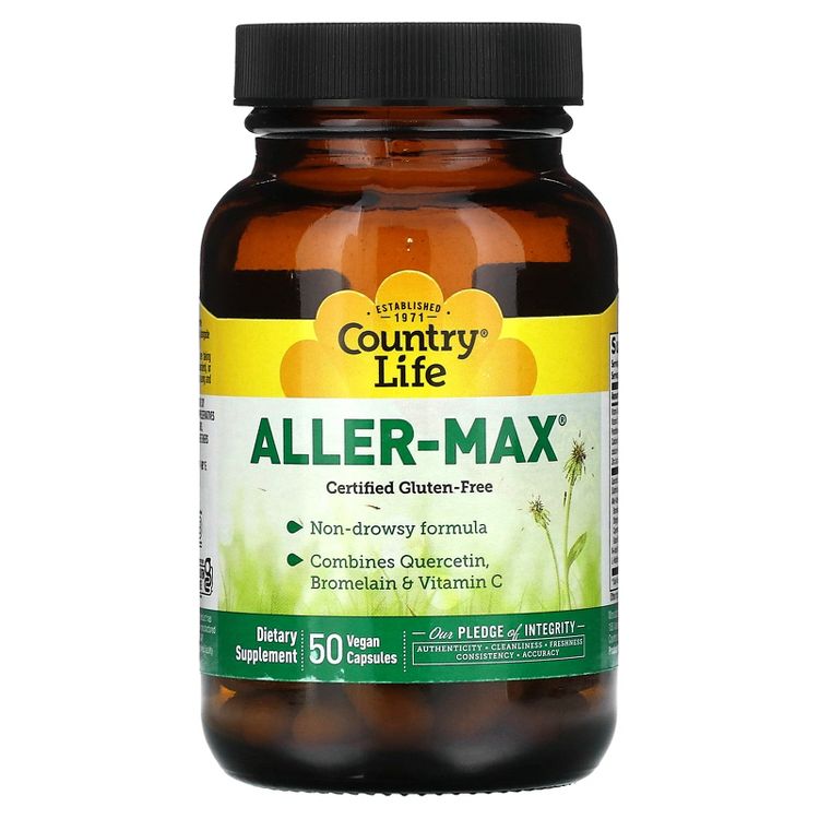 Country Life Aller-Max®, 50 Vegan Capsules, 1 of 4