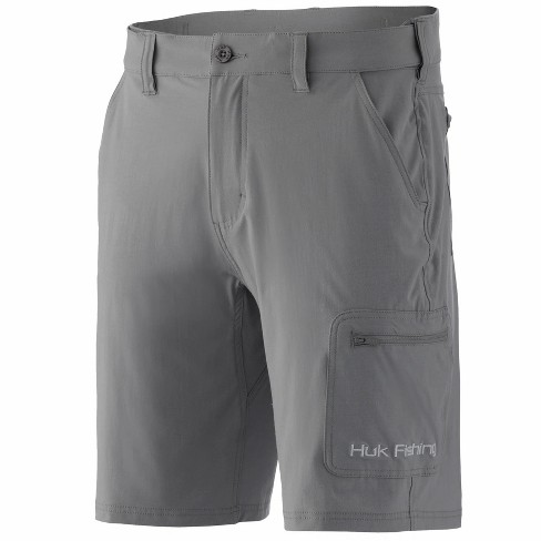 HUK Men's Fishing Shorts Next Level 10.5-Inch inseam 5-Pocket Outdoor Quick  Dry