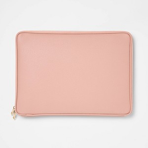 Large Tech Storage Pouch Pink - Threshold™ - 1 of 4