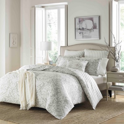 target grey comforter set